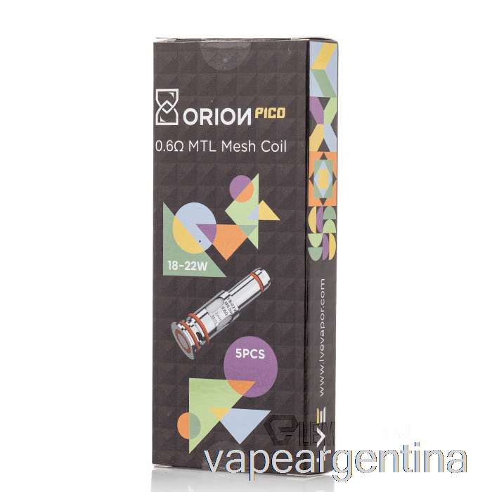 Bobinas De Repuesto Lve Orion Pico 0.6ohm Pico Malla Bobinas Vape Argentina